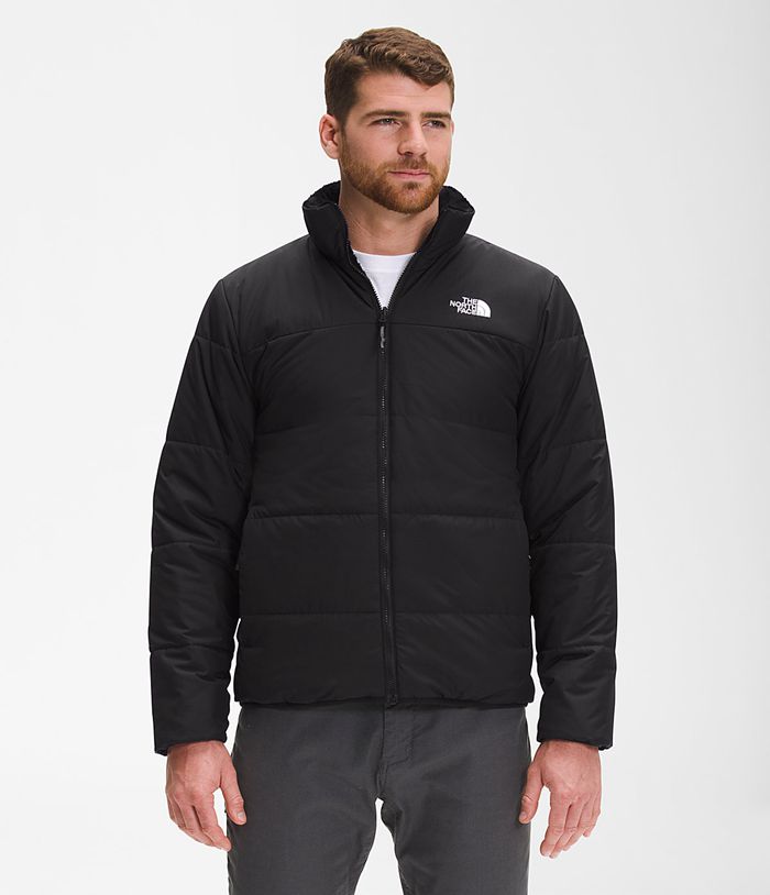 The North Face Mens Puffer Jacket Tower Peak 296ATYSFZ - Black